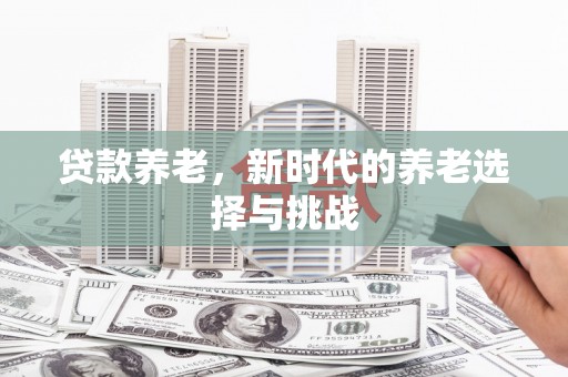 崇阳贷款养老，新时代的养老选择与挑战