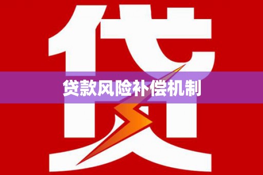 崇阳贷款风险补偿机制