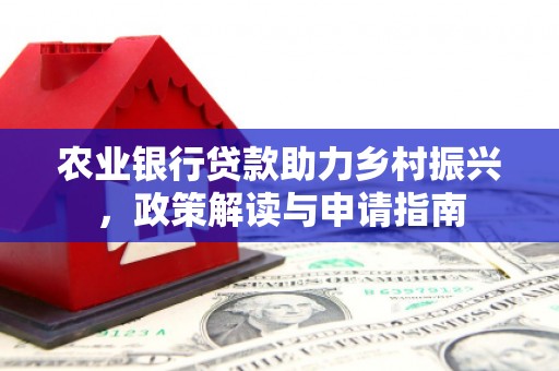 崇阳农业银行贷款助力乡村振兴，政策解读与申请指南