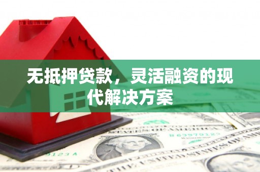 崇阳无抵押贷款，灵活融资的现代解决方案